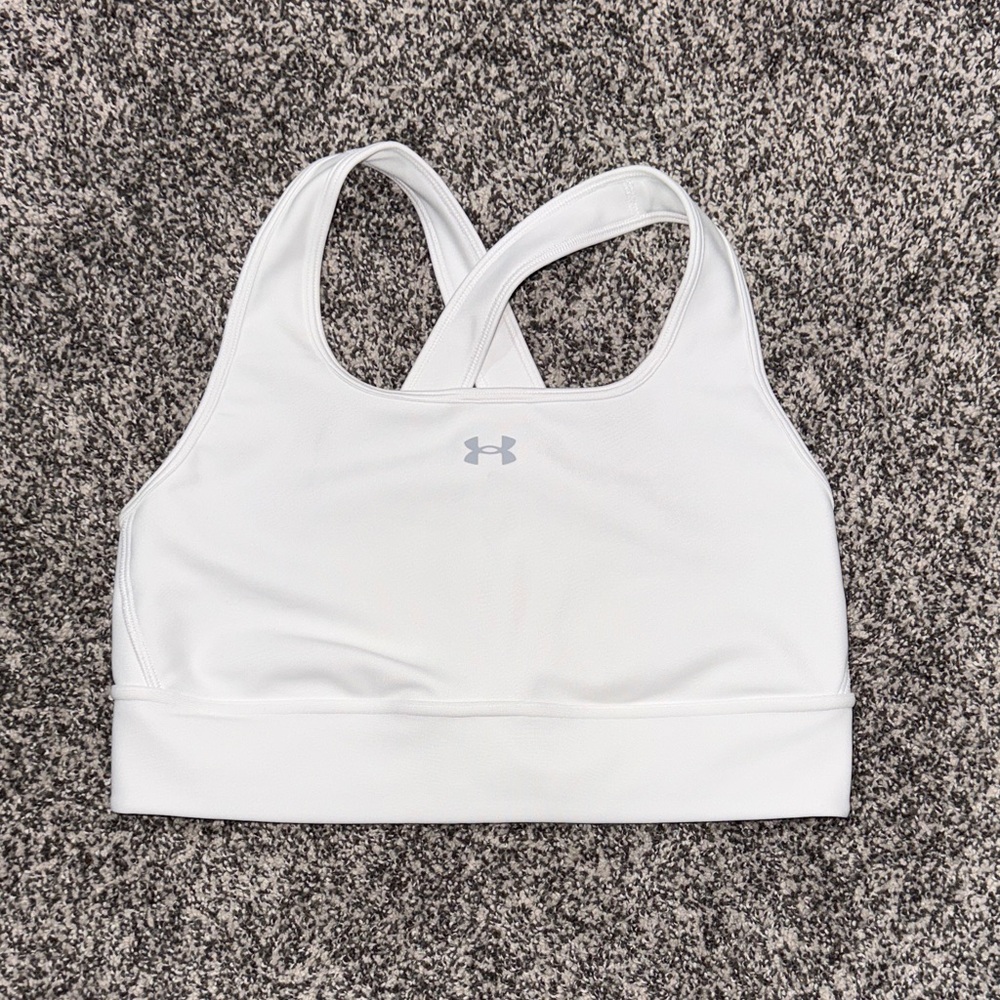 Under Armour Women's Classic White Sports Bra